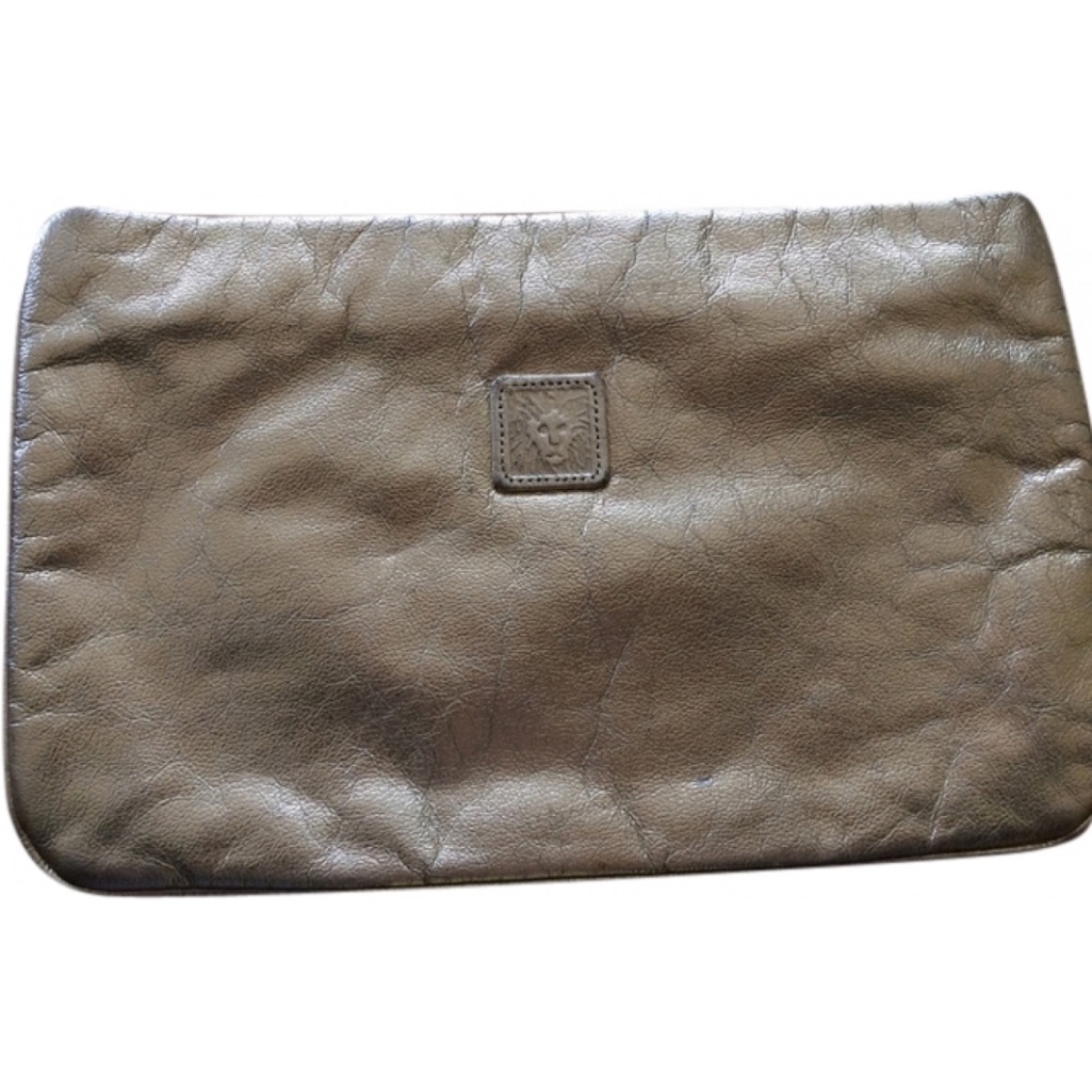 Soft Leather Clutch Vintage